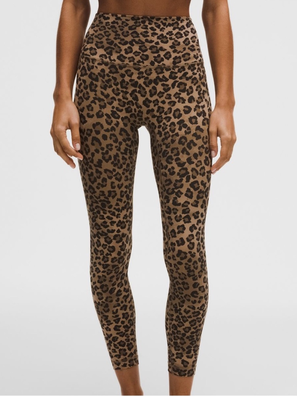 NWT Lululemon No Line Align High-Rise Leopard Print Leggings - Picture 5 of 8